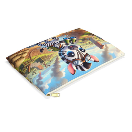 Zebra Lookout Accessory Pouch – Curious Explorer & Safari Spirit