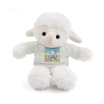Springtime Kitten’s Easter Joy Stuffed Animals with Tee