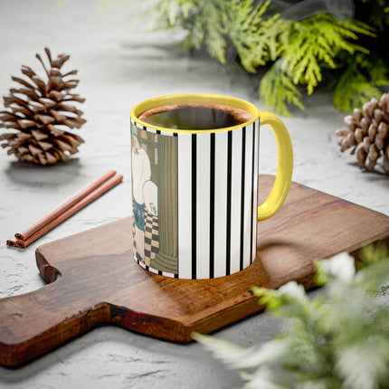 Les Hermines by Georges Lepape Colorful Mugs (11oz, 15oz)
