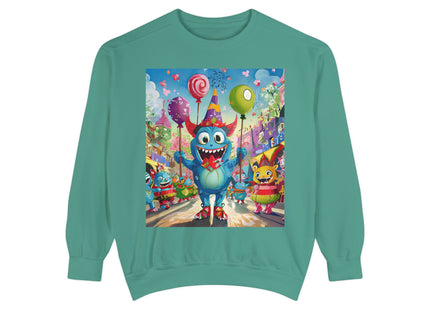 Monster Parade Madness Unisex Garment-Dyed Sweatshirt