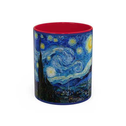 The Starry Night by Vincent Van Gogh Colorful Mugs (11oz, 15oz)