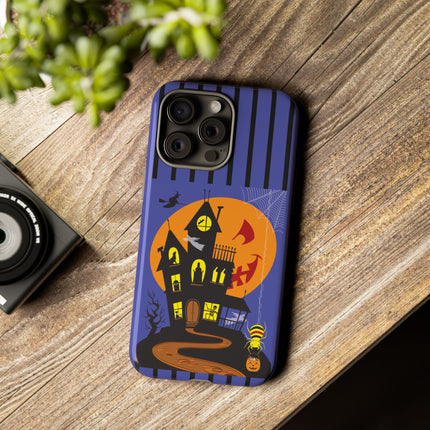 Halloween Night at the Haunted House Phone Cases