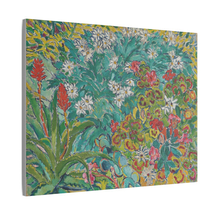 Vibrant Flower Bed – Fauvist Garden Harmony