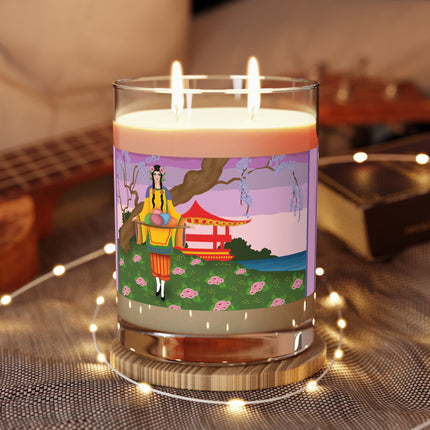 Elegance and Blooms Scented Candle - Full Glass, 11oz