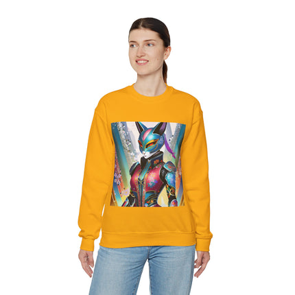 Cyberpunk Chic Unisex Heavy Blend™ Crewneck Sweatshirt