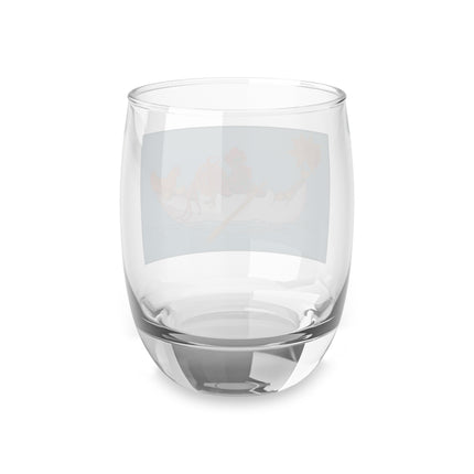 A Rooster's Seafaring Adventure Whiskey Glass