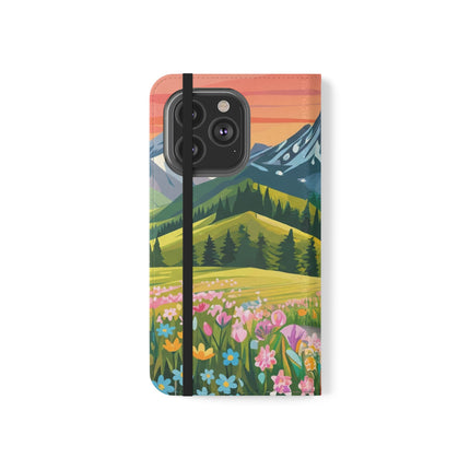 🦓🛴 Stripes on Wheels Flip Case – Sunny Adventures & Storybook Fun