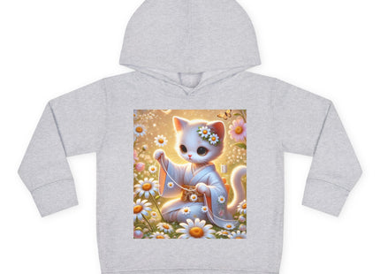 Daisy Chain Whimsy Toddler Pullover Fleece Hoodie