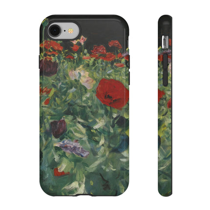 Poppies (A Study of Poppies for Carnation, Lily, Lily, Rose) by John Singer Sargent Phone Cases