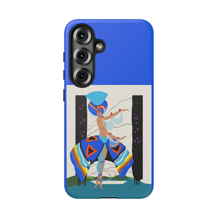Exotic Dancer Phone Case – Vibrant Performance & Art Deco Flair