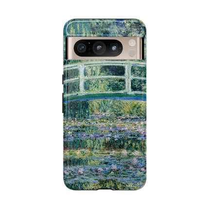 Water Lilies and Japanese Bridge by Claude Monet Phone Cases