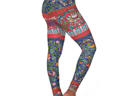 Chinese Ornament by Owen Jones High Waisted Yoga Leggings (AOP)