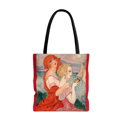 Sur la Route d'Anacapri by Gerda Wegener Tote Bag (AOP)