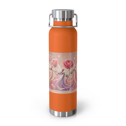 Whimsical Fairies Copper Vacuum Insulated Bottle, 22oz