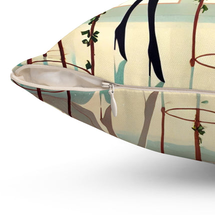 Fairy Treasures Spun Polyester Square Pillow