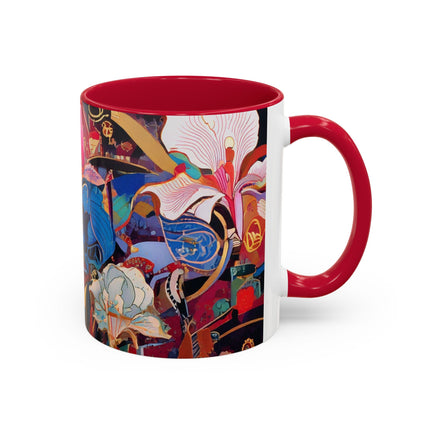 Ethereal Irises Colorful Mugs (11oz, 15oz)