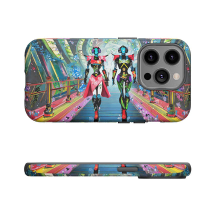 Cyber Punk Robot Models Phone Cases