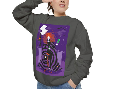 Mystic Elegance Unisex Garment-Dyed Sweatshirt