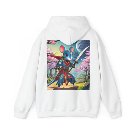 Cyber Samurai Rat – Heavy Blend™ Hooded Sweatshirt