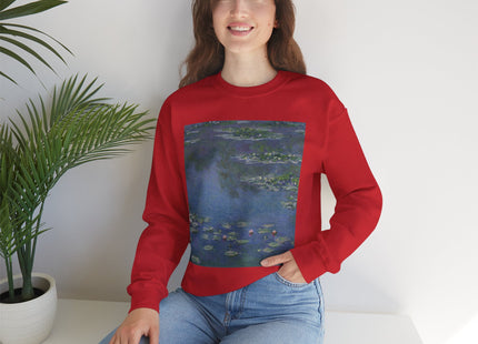 Water Lilies by Claude Monet Heavy Blend™ Crewneck Sweatshirt