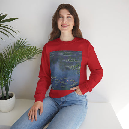 Water Lilies by Claude Monet Heavy Blend™ Crewneck Sweatshirt