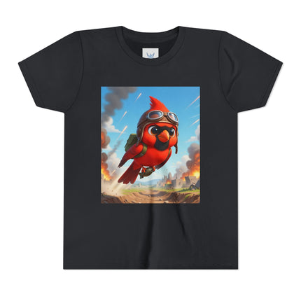 Cardinal Dive Bomber Youth Short Sleeve Tee
