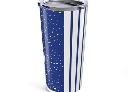 Snowman in Falling Snow Tumbler 20oz