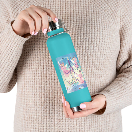 Angelic Revelry Copper Vacuum Insulated Bottle, 22oz