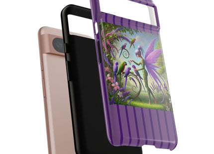 Lavender-Winged Fairy Phone Cases