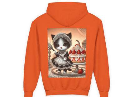 Patisserie Kitten Youth Heavy Blend Hooded Sweatshirt