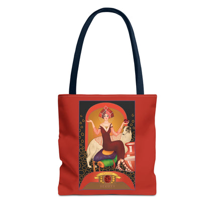 Astrology Gem Series: January & Garnet Tote Bag