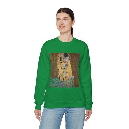 The Kiss by Gustav Klimt Heavy Blend™ Crewneck Sweatshirt
