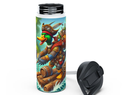 The Daring Drake Stainless Steel Water Bottle, Standard Lid
