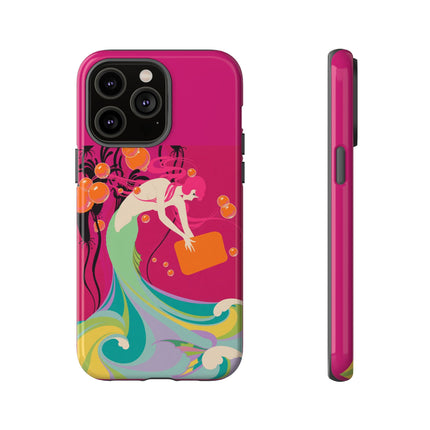 Mermaid Dive Phone Case – Vibrant Waves & Playful Elegance