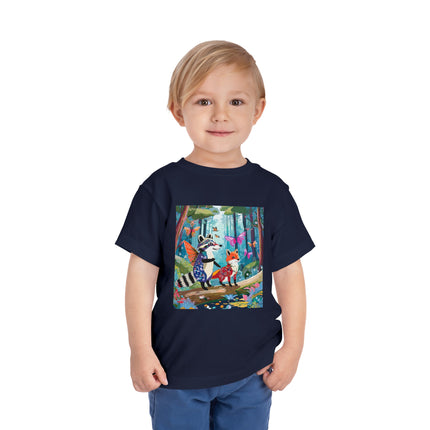 Whimsical Woodland Toddler Short Sleeve Tee