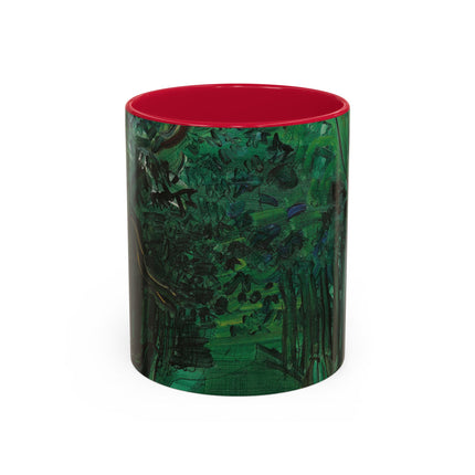 Route en forêt by Raoul Dufy Colorful Mugs (11oz, 15oz)