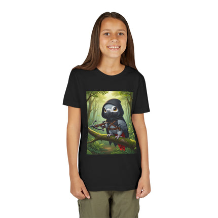 The African Grey Sentinel Youth Short Sleeve Tee