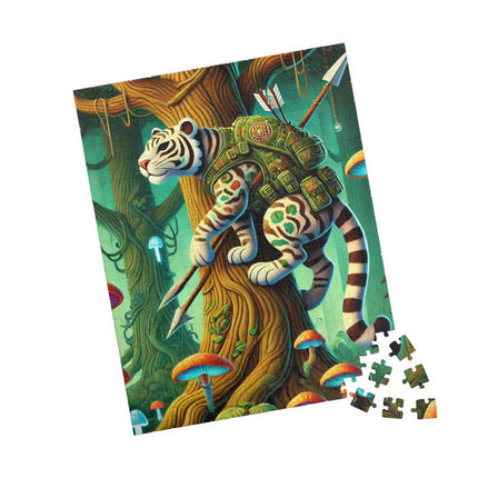 Silent Stripes Puzzle (110, 252, 520-piece)