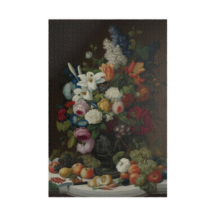Still Life Floral & Fruit Puzzle — Roesen Abundance (110–1014 pcs)
