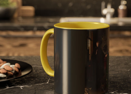 Arnolfini Portrait by Jan Van Eyck Colorful Mugs (11oz, 15oz)