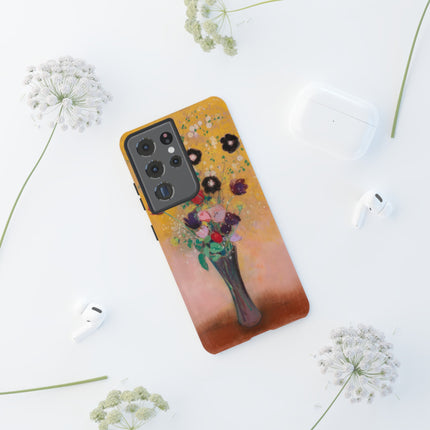 Vase of Flowers by Odilon Redon Phone Cases