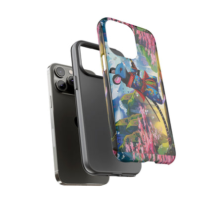 Cyber Samurai Rat Phone Cases