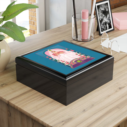 August & Peridot (from the Gem Series) by Sofia Chiostri Jewelry Box