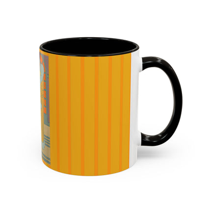 Sur Les Marches Du Jardin by Georges LePape Colorful Mugs (11oz, 15oz)