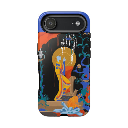 Mystic Oracle Phone Case – Sacred Glow & Eternal Grace