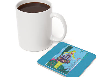 Exquisite Elegance Cork Back Coaster