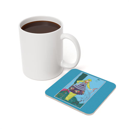 Exquisite Elegance Cork Back Coaster