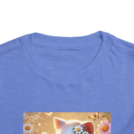 Daisy Chain Whimsy Toddler Short Sleeve Tee