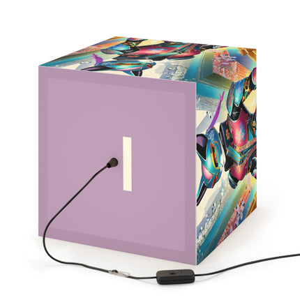 Cyberpunk Chic Light Cube Lamp