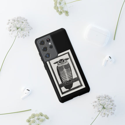 Horned Owl by Samuel Jessurun de Mesquita Phone Cases